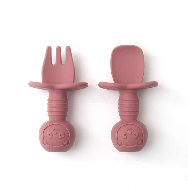 Baby Mini Fork and Spoon Set