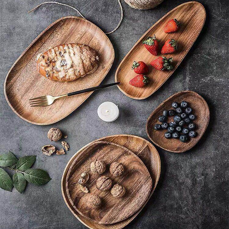 Wood Serving Set