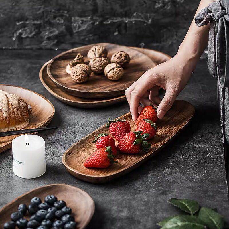 Wood Serving Set